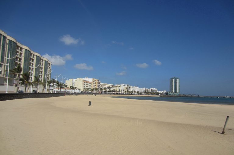 Playa del Reducto – Stadtstrand von Arrecife