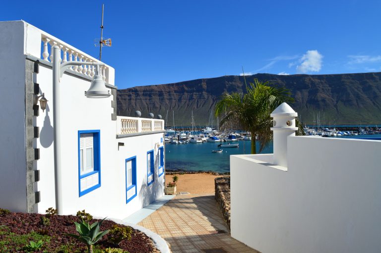 Unterkünfte auf La Graciosa.